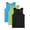 Multicolor#16, variant on Yertdoel Girls Tank Tops 3 PC Kids Solid Crew Neck Sleeveless Undershirts Casual Athletic Tank Tops for Boys Girls, 1-13 Years
