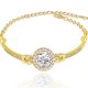 thumbnail image 5 of Brazalete de joyería Brazalete versátil para mujer Brazalete de diamantes con destellos de temperamento simple Joyas de brazalete de circón - Oro rosa Sincero Electrónica, 5 of 5