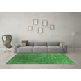 thumbnail image 3 of Ahgly Company Indoor Rectangle Oriental Emerald Green Industrial Area Rugs, 8' x 12', 3 of 4