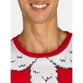 thumbnail image 4 of Holiday Time Men's & Big Men's Christmas Santa Suit Crewneck Fleece Sweatshirt, Sizes XS-3XL, 4 of 6