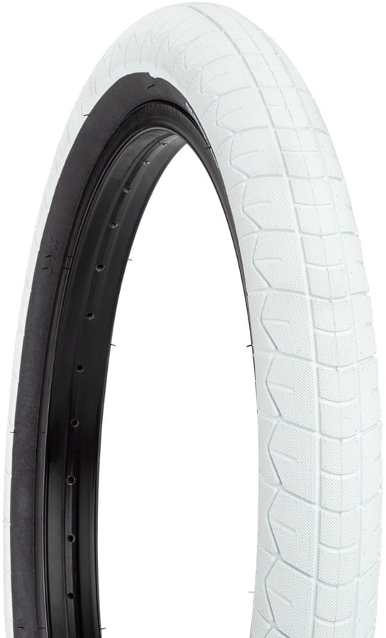 Sunday Current V2 BMX Tire 20x2.4in White/Black BMX Bike
