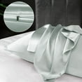 thumbnail image 4 of Unique Bargains Satin Pillowcases Zipper Closure 2pcs, 4 of 8