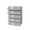 Gray, variant on Cinvoph Bathroom Hand Towels, Cotton Hand Towel for Bath, Hand, Face, Kitchen, Super Soft Absorbent, Machine Washable, Size 14" x 30", Set of 5
