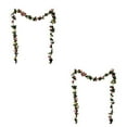 thumbnail image 4 of VONKY Exquisite Simulated Flower Vines Charming And Inviting Atmosphere With These Exquisite Simulated Flower Vines Such Yellow+Dark Pink 45 roses 2Set, 4 of 6