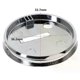 thumbnail image 4 of unidad Tapa de pomo de palanca de cambios de 5 velocidades para coche, emblema superior compatible con Vauxhall y Opel Astra H Corsa D 2004-2010, color negro + plata. Accesorios para coche., 4 of 5