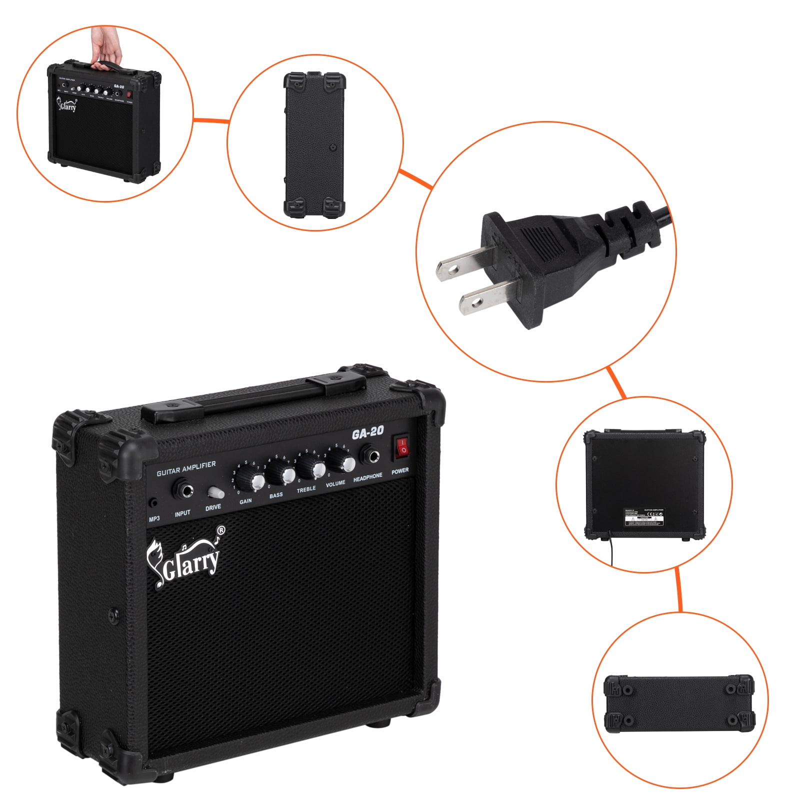 20W Electric Guitar Amplifier