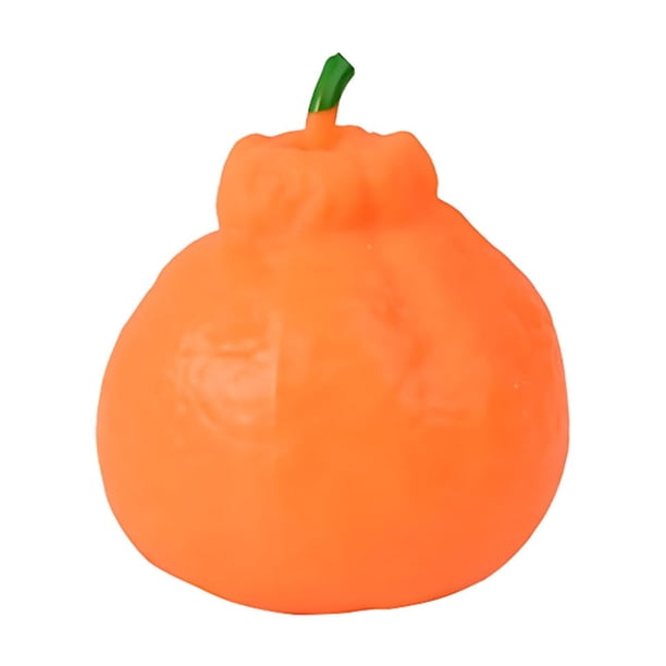 Juguetes para la piscina, juguetes para bebés, juguetes para niños pequeños, juguetes antiestrés de rebote lento, juguete para aliviar el estrés "Pellizco de naranja de payaso", juguete para desahogar