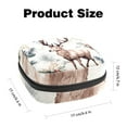 thumbnail image 2 of Elk Sanitary Napkin Pouch with Plush Velvet, Sponge, and Oxford Cloth - 4.7x6.6x6.6 in - Ideal for Storing Your Sanitary Napkins, 2 of 6