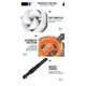 thumbnail image 5 of Rotating Round High Pressure Water- Cleaning Car Wash Brush For, 5 of 5