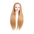 thumbnail image 2 of Cabeza de entrenamiento de peluquería, cabeza de muñeca de cosmetología para principiantes cabezales de maniquí para acondicionador de Oro claro, 2 of 8
