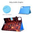 thumbnail image 5 of iPad Pro 11" 2020 Case, Allytech PU Leather Corner Protection Auto Sleep Wake Cards Slots Folio Shockproof Multi Angle Viewing Stand Case Cover for Apple iPad Pro 11 2nd Generation, Bookshelf, 5 of 8
