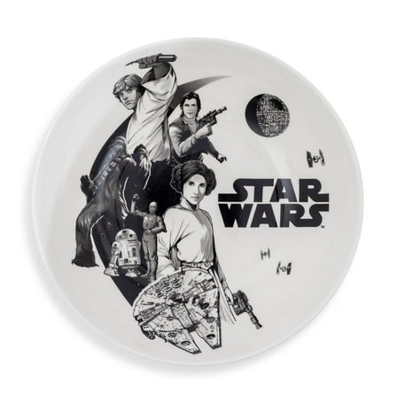 Star Wars Collage 9-Inch Ceramic Coupe Dinner Bowl