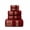 Red, variant on 5-Piece Cotton Bath Towel Set, 430 Gsm,Soft Absorbent Bathroom Towels, 1 Bath+2 Hand+2 Wash Cloths