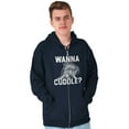 thumbnail image 5 of Wanna Cuddle Porcupine Animal Lover Zip Up Hoodie Men's Women's Brisco Brands M, 5 of 6