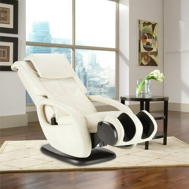 Brown Faux Leather Heated Zero Gravity Massage Chairs with
