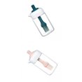 thumbnail image 1 of Dispensador de botellas de aceite de 2 uds con cepillo de silicona 230ml a prueba de para aceite de oliva Macarena Dispensador de aceite, 1 of 8