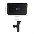 thumbnail image 1 of 5 Inch Motorcycle Portable GPS Navigation Screen Wireless Carplay Android Auto IP68 Waterproof Display Bluetooth, 1 of 3