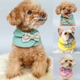 thumbnail image 1 of SPRING PARK Pet Dog Cat Bowknot Princess Style Cape Outfit Costume Party Fun, 1 of 7
