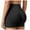 Black, variant on Workout Impact Yoga Shorts for Women Scrunch Lifting Gym Seamless Booty Biker Shorts Yellow, S