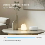 TP-Link – Deco 7 BE3600 Dual-Band Wi-Fi 7 Home Mesh System, 3-Pack (Deco WB10800) – Covers up to 6,500 Sq. Ft.