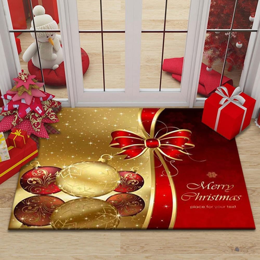 Autmor Christmas Doormat ,Christmas Mats for Front Door Indoor