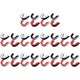 thumbnail image 1 of 10uds. Protector bucal MMA artes marciales protector bucal protector bucal () negro blanco rojo 4 piezas, 1 of 2