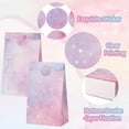 thumbnail image 3 of 36PCS Party Favor Bags with Stickers, Pink and Purple Goodie Bags for Girls Birthday Small Gift Bag for Kids, Baby Shower, Wedding, Mermaid Party Favor Supplies, 3 of 7