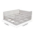 thumbnail image 2 of WEUVEB 2Ud Closet Storage Bin Organizador Plástico Para Ropa Con Atractivo Para Hogar, 2 of 8