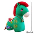 thumbnail image 2 of 2026 Year of The Horse Plush Toys Set of Zodiac Horse Plushies, 5.9/8.6in Chinese New Year Decorations, Cute Mascot Dolls for Home Office Desk Car Spring Festival Gifts, 2 of 14