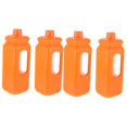 thumbnail image 4 of HLONK 4 Pcs Pichet de Rangement Réutilisable Pichet d'Eau Étanche Pichet de Gallon en Plastique avec Bouchons, 4 of 8