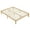Natural wood, variant on UBesGoo 12" Wood Platform Bed Frame / Solid Wood / Mattress Foundation with Wood Slat Support / No Box Spring Needed, Queen