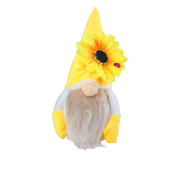 Esaierr Sunflower Summer Gnome Plush Elf, Honey Bee Spring Decorations for Home Farmhouse Kitchen, Creative Decor Ornaments