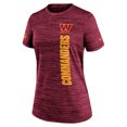 thumbnail image 2 of Women's Nike Burgundy Washington Commanders Velocity Performance T-Shirt, 2 of 3