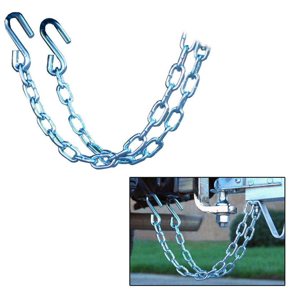 Trailer Coupler Safety Chains (1 Pair)