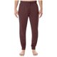 thumbnail image 2 of Pantalones largos para hombre, color liso, con bolsillos, cremallera, cintura elástica, de poliéster, 2 of 6