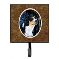 Carolines Treasures SS8393SH4 Starry Night Bernese Mountain Dog Leash or Key Holder 7Hx4.25W multicolor