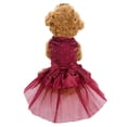 thumbnail image 3 of CUECUEPET Easy to put on Sequin Princess Dog Silk Dress for Female / Girl Dogs or Puppies [Multiple Sizes Available], 3 of 5