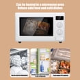 thumbnail image 5 of Fiambrera Bento de plástico | Contenedor de almacenamiento de alimentos dividido en 3 compartimentos | Apto para microondas y lavavajillas | Tapa sellada a prueba de fugas | Portátil con, 5 of 5