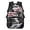 American Flag Wolf, variant on KUIFORTI Snow Moon Wolf Print Children's Backpack Lightweight Kids School Bookbag with Adjustable Straps Suitable for Elementary Middle Back to School Gifts for Students
