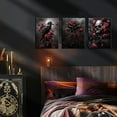 thumbnail image 2 of Dark Academia Decor, Gothic Canvas Wall Art, Victorian Goth Wall Dceror Paintings, Creepy Moody Skull and Butterfly Posters Prints for Living Room Bedroom Bathroom Gallery（Only canvas）, 2 of 6