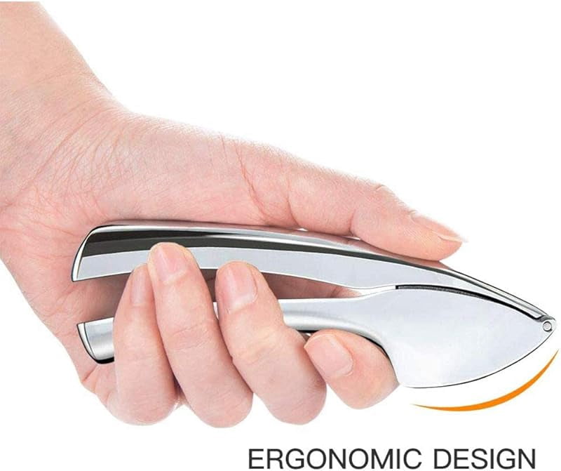 XIHAMA Stainless steel garlic press - 1 piece, efficient kitchen tool