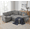 Light Grey, variant on Xiweot 81" Sectional Sleeper Sofa with Pull Out Bed, 5 Seat Modular Sectional Sofa with Hidden Storage & USB Charging Ports, Corduroy Sectional Couches for Living Room (Dark Grey)