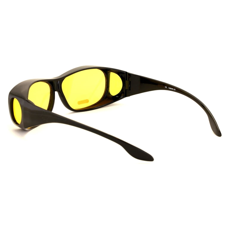 XL Polarized Anti-Glare Night Driving Sunglasses - Fitover  display picture 3