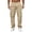 Khaki-Q7, variant on Men's Flex Ripstop Military Pants Water Resistant Elastic Waist Cargo Pants with Multi Pockets Big and Tall Joggers Hiking Outdoor Ripstop Stretch Trousers,Beige 2XL