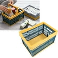 thumbnail image 4 of Cestas de plástico de almacenamiento plegables diseño hueco Cajas de almacenamiento plegables apilables impermeables PP para picnic ANGGREK Otros, 4 of 7
