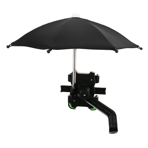 DRAFIDEEP 1Pcs Bike Phone Bracket with Mini Umbrella for Waterproof and Protection from Rain and Sun