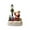 B_49#926A, variant on Christmas Santa Claus Figurine with Street Lamp and Presents Festive Holiday Tabletop Decoration Ornament for Home Office