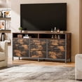 thumbnail image 4 of UBesGoo 9 Drawer Wood Dresser for Bedroom, Modern Dressers Storage Organizer Cabinet for Living Room, Entryway, Hallway Brown, 4 of 6