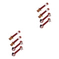 thumbnail image 1 of Transemion 4 Pcs Noël Micro-Ondes Four Réfrigérateur Poignée de Porte Housse de Protection Anti-Électrique Noël Accessoires de Décoration de Cuisine No.01 2Ensemble, 1 of 6