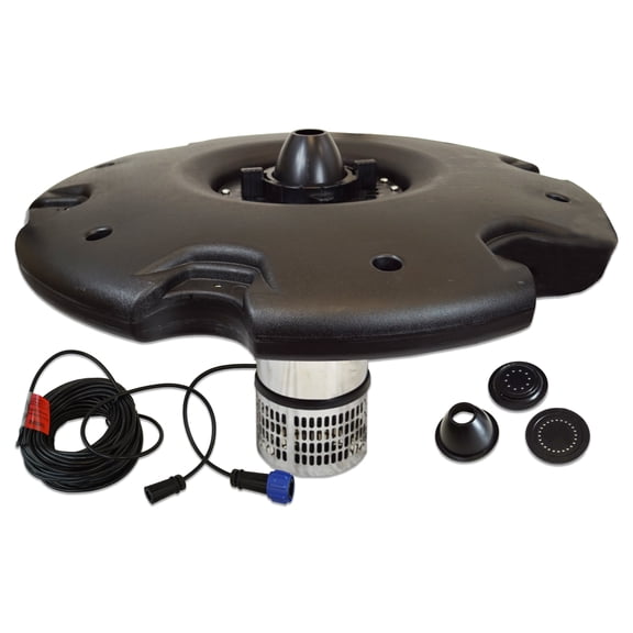 Anjon Manufacturing EcoFountain with 36" Float, (3) Spray Pattern Nozzles and 1/2 HP Pump with 150' Quick Disconnect Cord - AEF15000-150QD